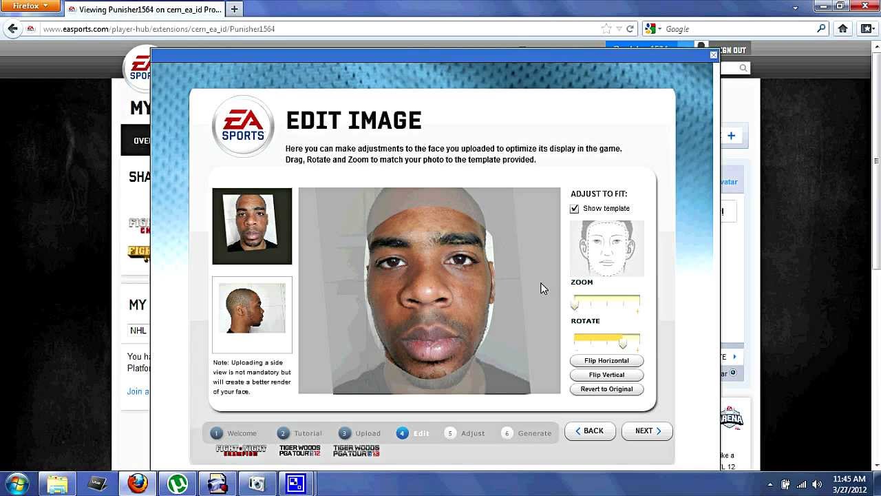 ea sports game face browser plugin download