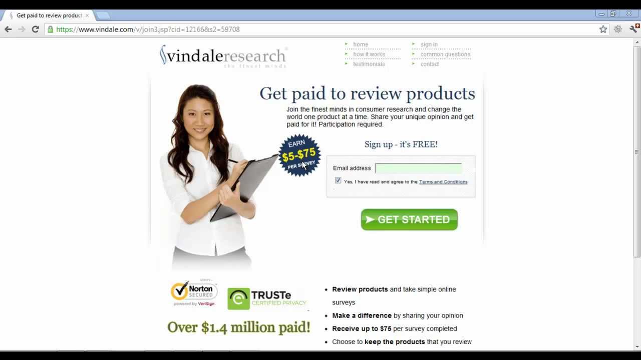 Vindale Research - Paid Online Surveys - YouTube