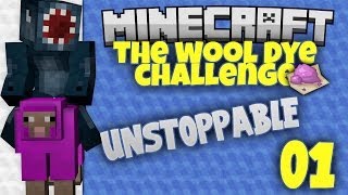 Minecraft Xbox - Wool Dye Challenge - Unstoppable [1]