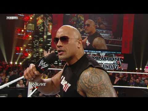 The Rock l'hôte WrestleMania 27