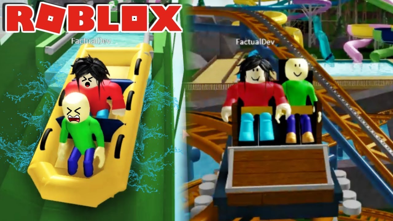 Roblox Water Park Lets Play With Combo Panda