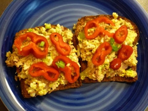 healthy tuna salad sandwich recipe no mayo
 on No Mayo Tuna Salad Sandwich Recipe - Video #11 out of 31 - YouTube