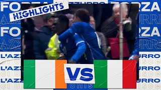 Highlights: Irlanda-Italia 2-2 | Under 21 | Qualificazioni U21 EURO 2025