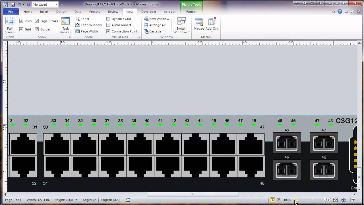 rack diagram visio stencils