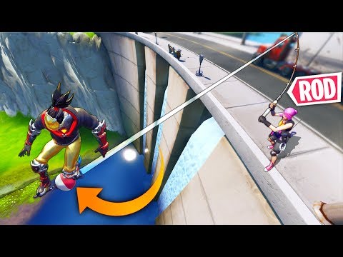 *NEW* OP FISHING ROD TRICK..!! | Fortnite Funny and Best Moments Ep.605