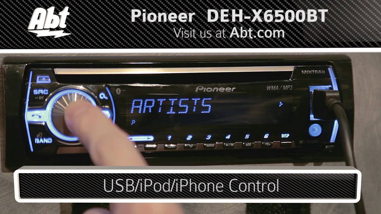 Demo and Features of the Pioneer Car Stereo With Bluetooth - DEH