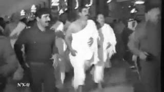 صدام حسين في البيت الحرام نادر
