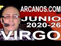Video Horscopo Semanal VIRGO  del 21 al 27 Junio 2020 (Semana 2020-26) (Lectura del Tarot)