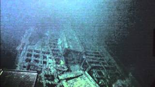 旧日本軍の伊400型潜水艦  ハワイ沖で発見