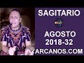 Video Horscopo Semanal SAGITARIO  del 5 al 11 Agosto 2018 (Semana 2018-32) (Lectura del Tarot)