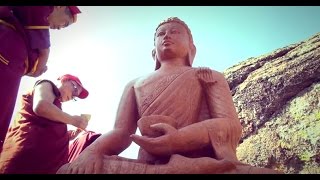 Освящение статуи Будды Шакьямуни