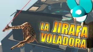 LA JIRAFA VOLADORA !! - Goat Simulator