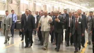 Лукашенко посетил ИООО ВМГ Индустри