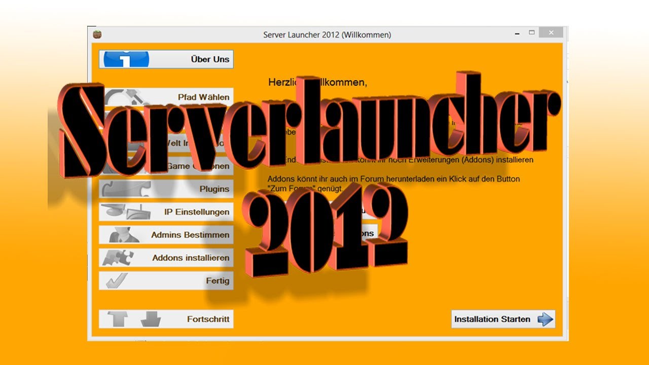 Server Launcher 2012 - Minecraft Bukkit Installations- und ...