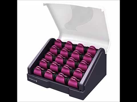 Remington H9096B Silk Ceramic Heated Clip Setter, Pink