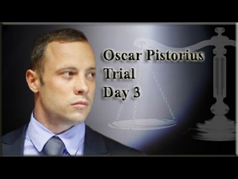 The third State witness, Charl Johnson continue with his testimony on Day Three of the Oscar Pistorius murder trial.