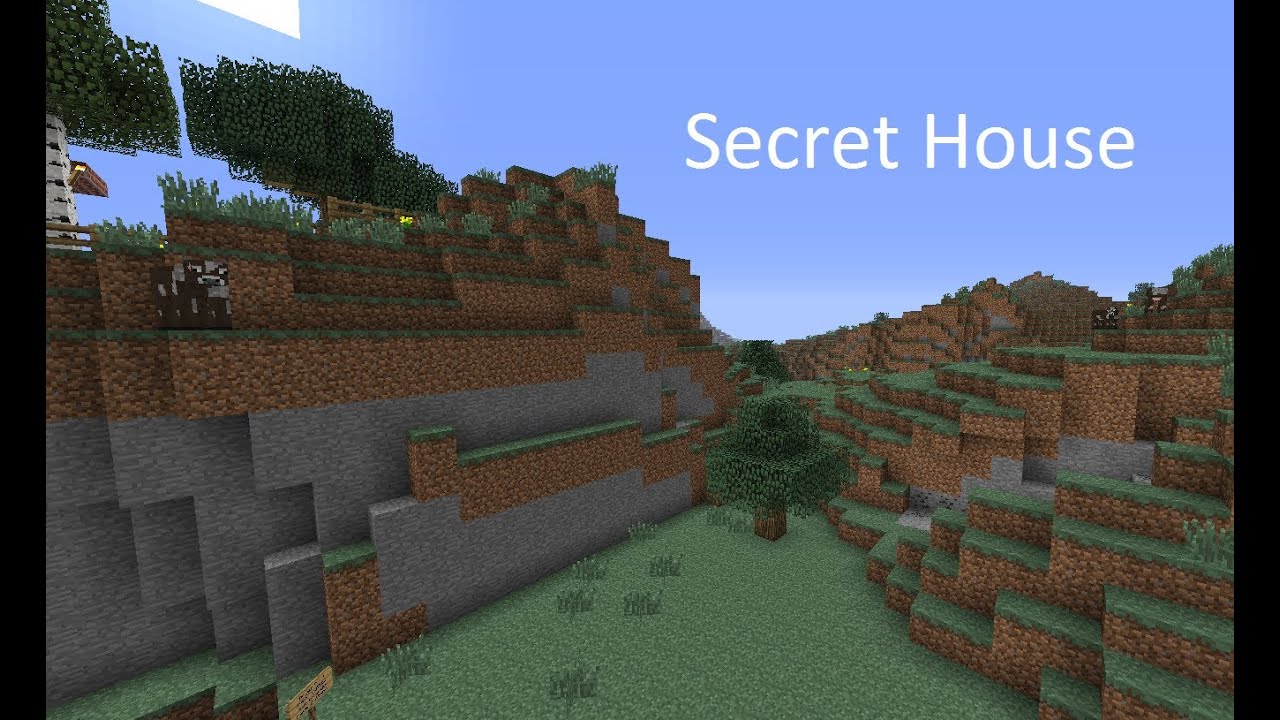 Minecraft: Secret House+Download - YouTube