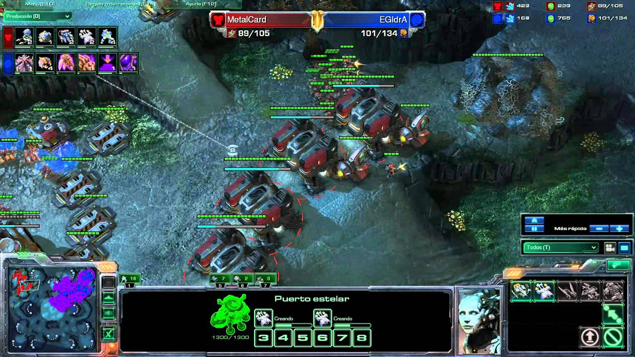 StarCraft 2 Terran vs Zerg