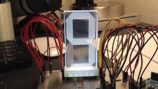 Transparent 7 Segment Display