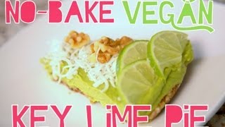 No-Bake Vegan Key Lime Pie | Cheap Clean Eats