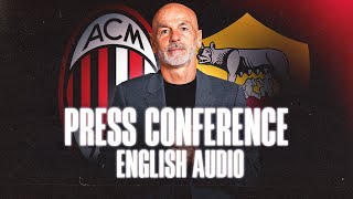 AC Milan v Roma: press conference | LIVE in English