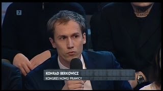 Młodzież kontra 469: Konrad Berkowicz (KNP) vs Sławomir Neumann (PO) 03.11.2013