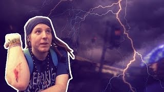 UNWETTER des TODES & mit dem Longboard auf die Fresse gelegt!