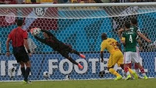 Cristian Martinoli .. "Te quiero mucho DESGRACIADO" Atajada de Ochoa Mexico vs Camerun