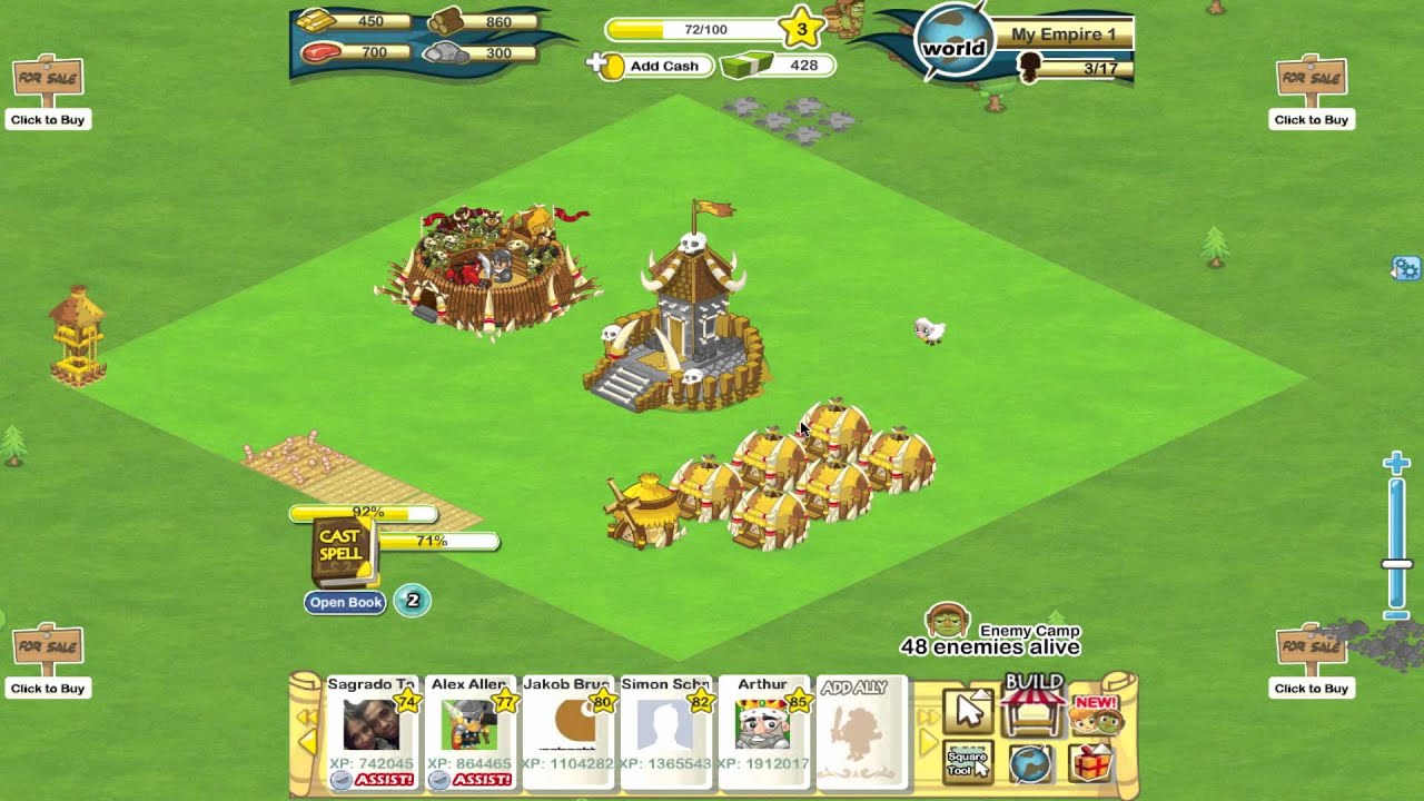 social empires games