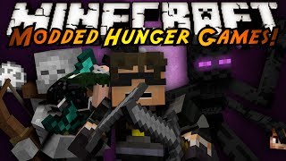 Minecraft: MODDED HUNGER GAMES! MUTANT CREATURES!