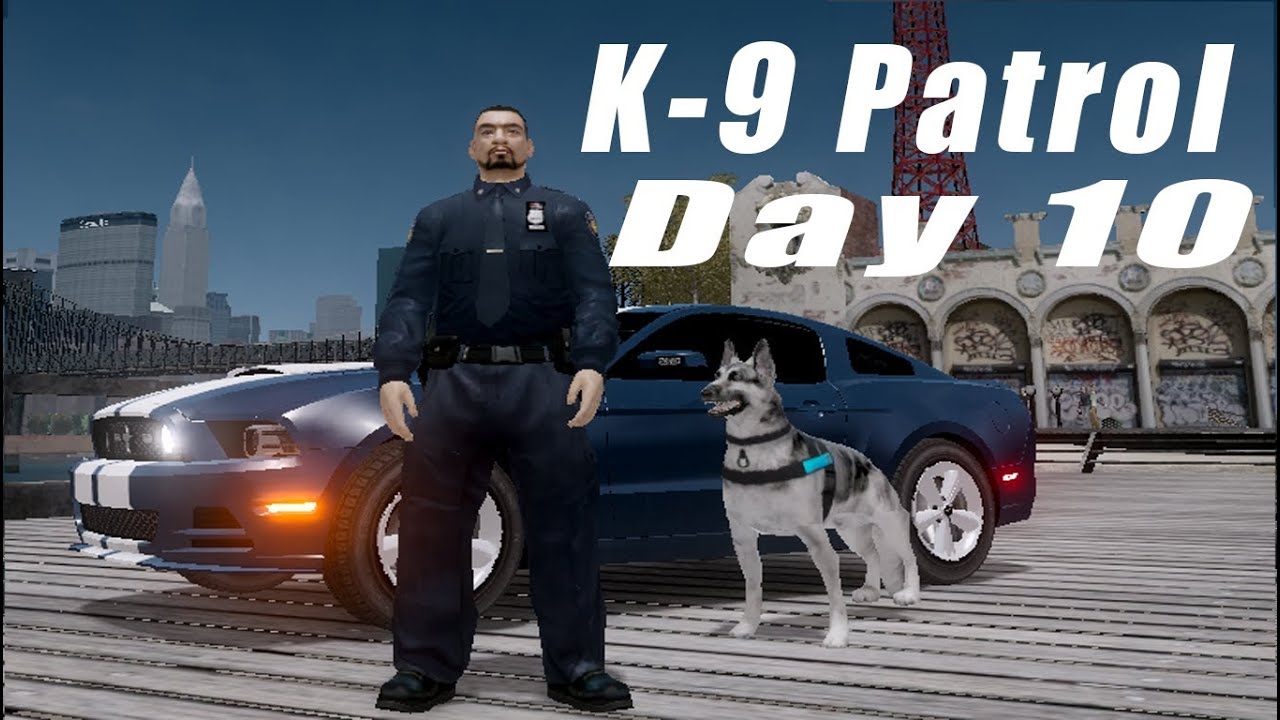 GTA IV: LCPDFR 0.95 RC2 K-9 Patrol Day 10- PCJ Pursuit - YouTube