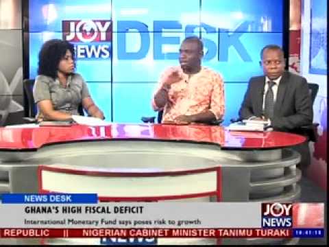 Ghana's High fiscal deficit - News desk on Joy ne image