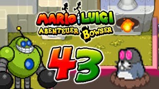 Let's Play Mario & Luigi Abenteuer Bowser Part 43: Klempner in Krankfrieds Pilz-Palast