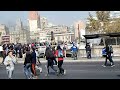 Clashes after education protest in Santiago, Chile 11-4-13
