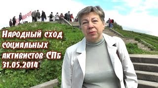 Народный сход социальных активистов СПб (31.05.2014)