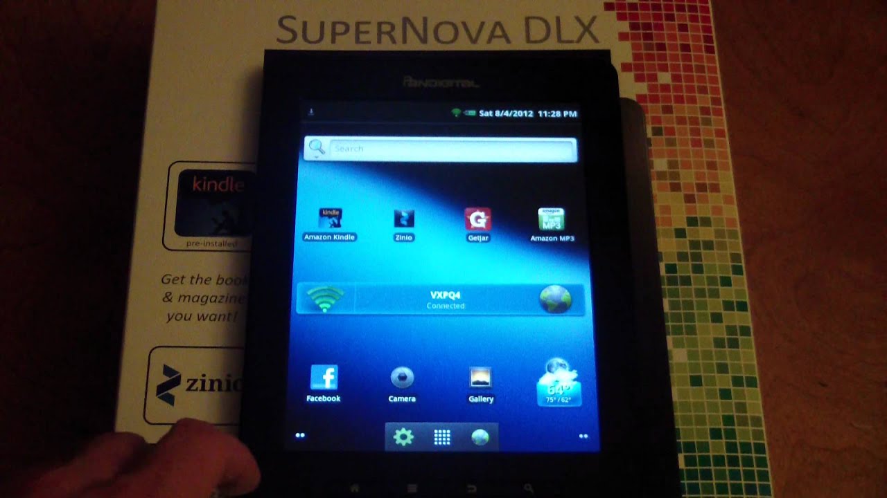 Pandigital Supernova Tablet Review YouTube