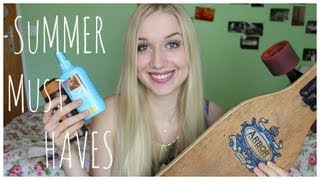 Meine Summer Must Haves | Longboard, Smoothies, Haare, Kosmetik