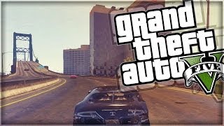 GTA 5 | Bridge Balance Beam & Racing (GTA V Online Funny Moments)