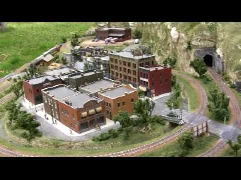 Scale Layout and Trains - YouTube