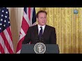 President Obama and Prime Minister Cameron Hold a Press Conference