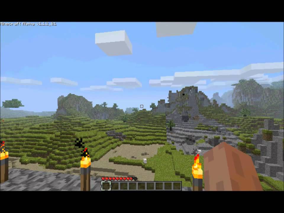 My First Minecraft World (Quandary Texture Pack) - YouTube