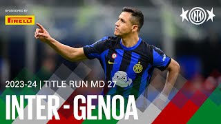 ASLLANI & SANCHEZ FOR THE WIN 🔥? | INTER 2-1 GENOA | EXTENDED HIGHLIGHTS🏆🇮🇹????