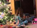 Sophia gets a kitten for Christmas