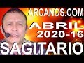Video Horóscopo Semanal SAGITARIO  del 12 al 18 Abril 2020 (Semana 2020-16) (Lectura del Tarot)