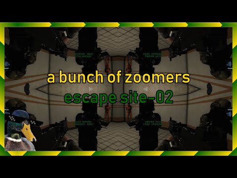 A bunch of zoomers escape site-02 | SCP: Secret Laboratory Funny Moments