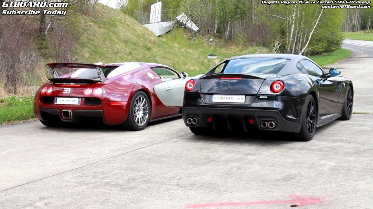 Bugatti vs Ferrari ~ Ferrari Prestige Cars