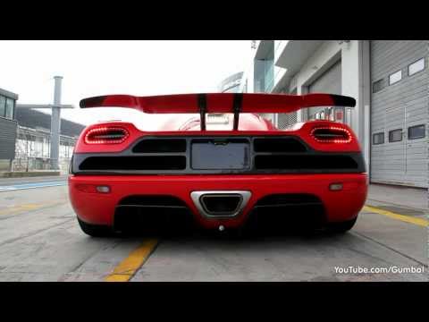 Koenigsegg Agera R Lamborghini Blancpain Super Trofeo SOUND