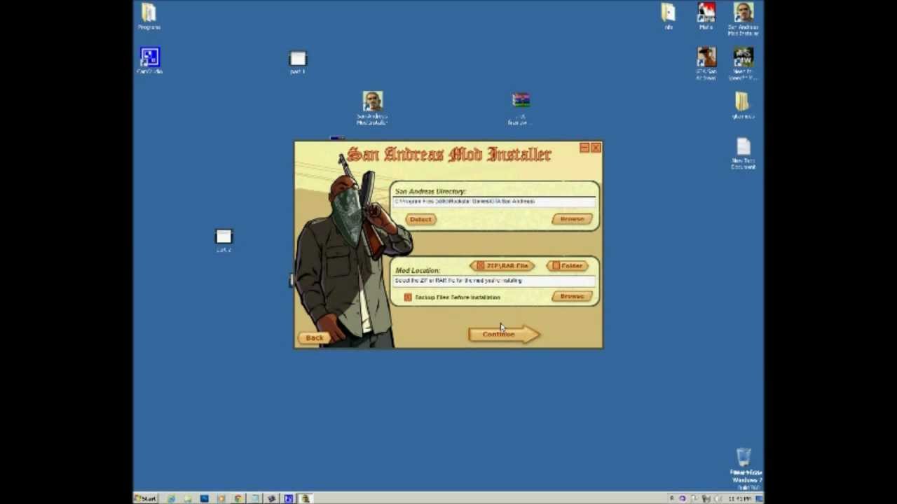 sami mod installer with the working .net framework v1.1 - YouTube