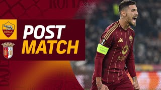 LORENZO PELLEGRINI | INTERVISTA POST ROMA-BRAGA