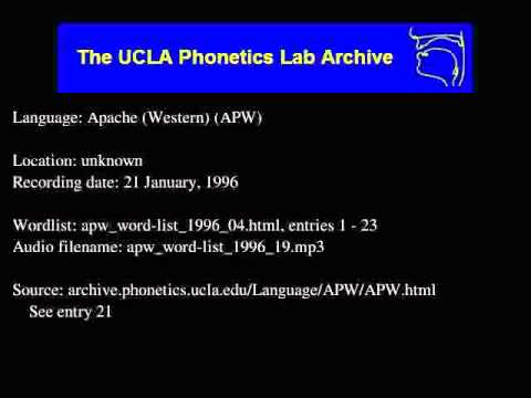 Western Apache audio: apw_word-list_1996_19